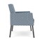 Lesro Mystic Lounge Reception Guest Chair, Charcoal, RS Rain Song Upholstery ML1101 - alternate 2